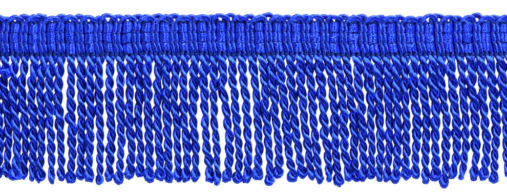Thin Bullion Fringe Trim, Style# BFT2, Color# I6 - Persian Blue [5 Yards]