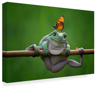 Edy Pamungkas 'My Best Friend' Canvas Art, 19"x12"