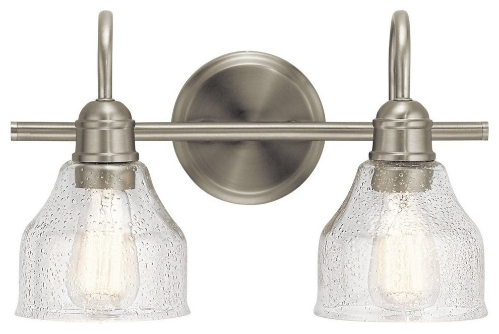 Kichler Lighting 45972NI Avery - 2 Light Bath Vanity Approved for Damp Locations