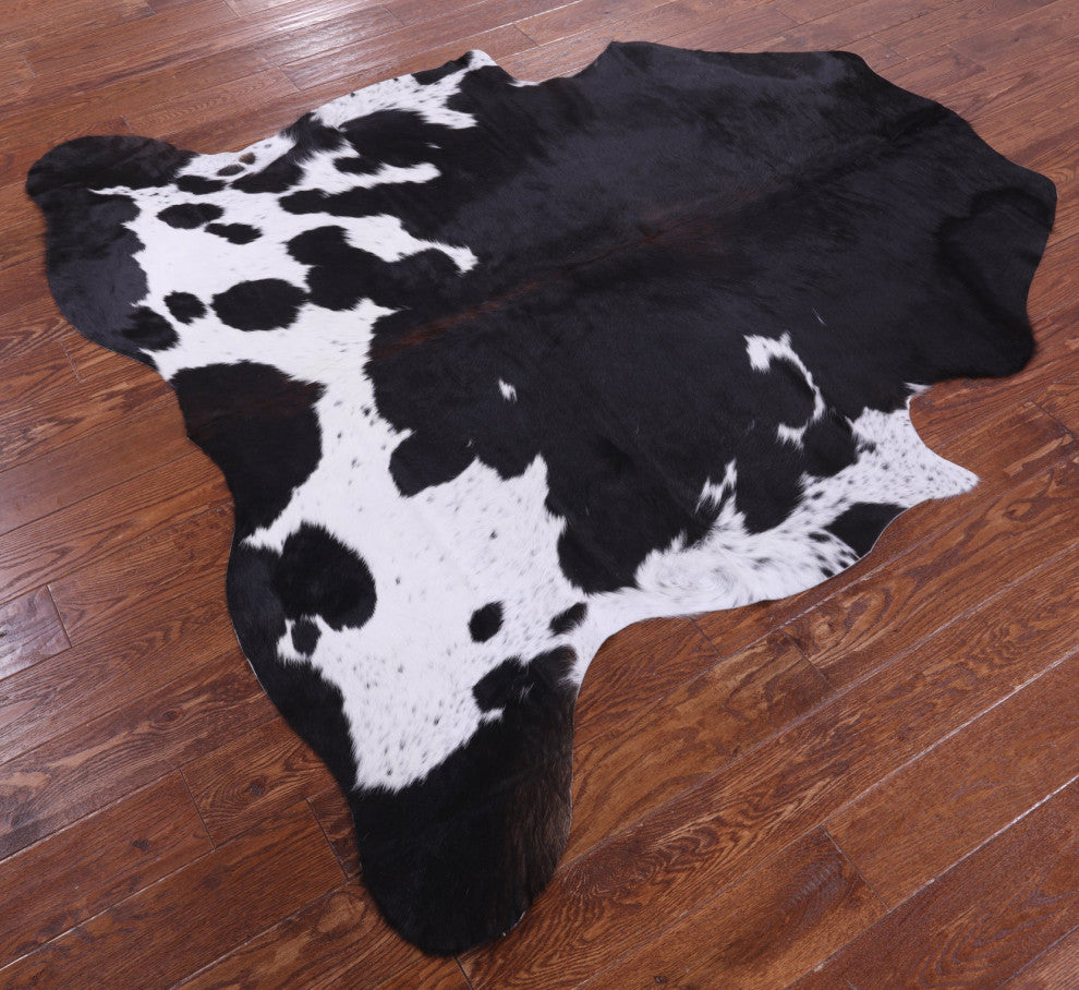Natural Cowhide Rug 6' 3" X 6' 4" C1811