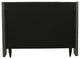 GDF Studio Ray Traditional Fully-Upholstered Queen-Size Bed Frame, Charcoal Gray