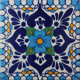 6x6 4 pcs Montijo Talavera Mexican Tile