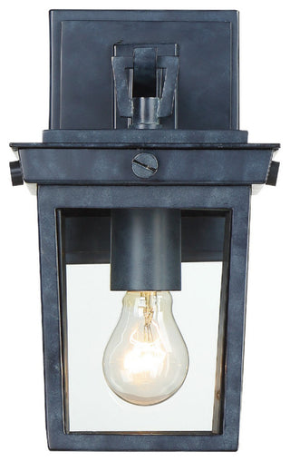 Belmont 1 Light Outdoor Wall Mount in Graphite