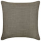Grey Velvet Pillowcase 22"x22" Pillow Cover Top Zipper - Velvet Grey Jules