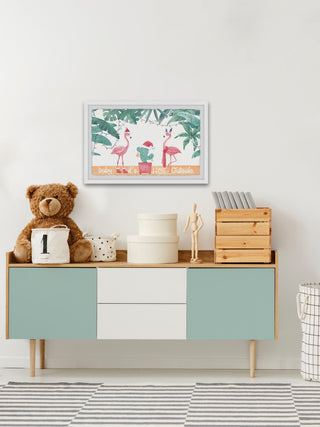 "Don't Go" Framed Painting Print, 18x12