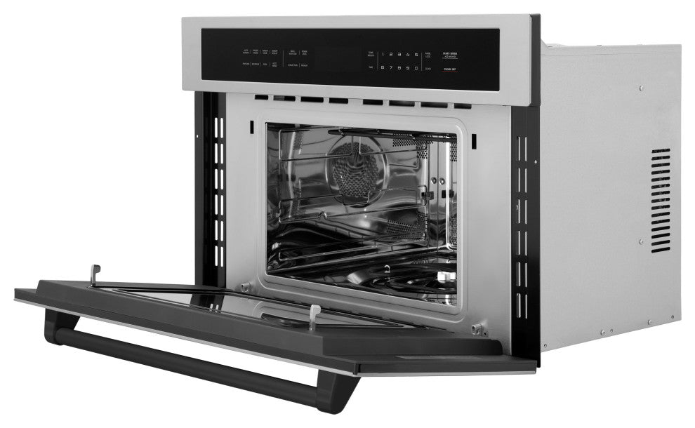 ZLINE 30" Microwave Oven, Stainless With Matte Black MWOZ-30-MB