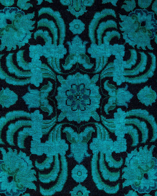 Fine Vibrance, One-of-a-Kind Hand-Knotted Area Rug Green, 4'1"x6'5"