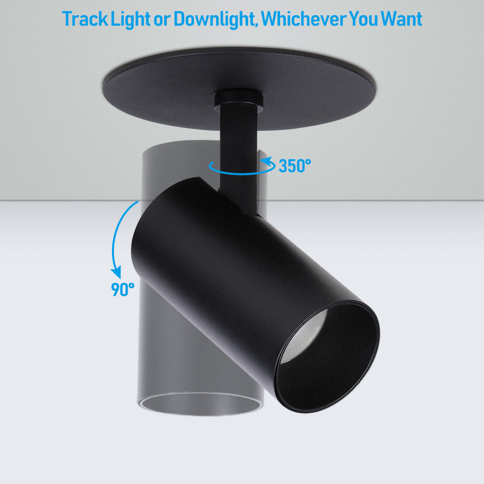 8 Pack 4" LED Recessed Spotlight Dimmable, 27K/3K/35K/4K/5K Selectable