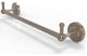 Prestige Regal 36" Towel Bar with Integrated Hooks, Antique Pewter