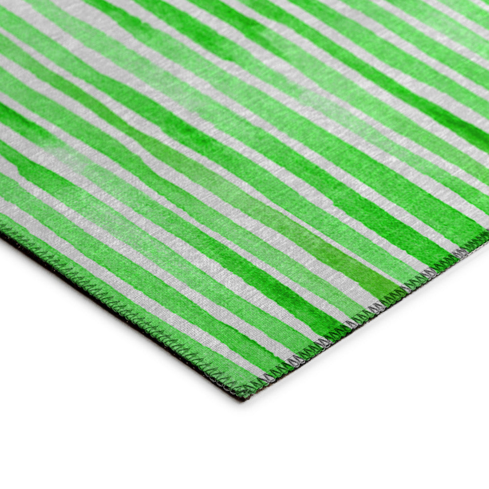 Indoor/Outdoor Seabreeze SZ8 Cactus Machine Washable 8' x 8' Round Rug