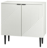 Burkart 2-Door Accent Cabinet, White