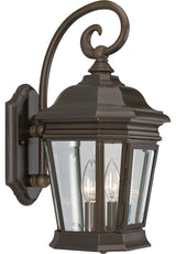 2-Light Wall Lantern, Oil Rubbed Bronze