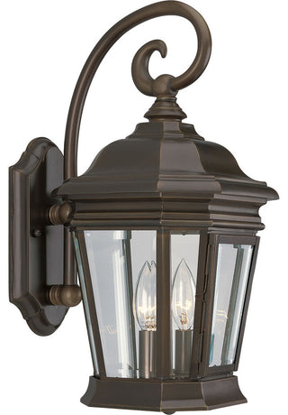2-Light Wall Lantern, Oil Rubbed Bronze
