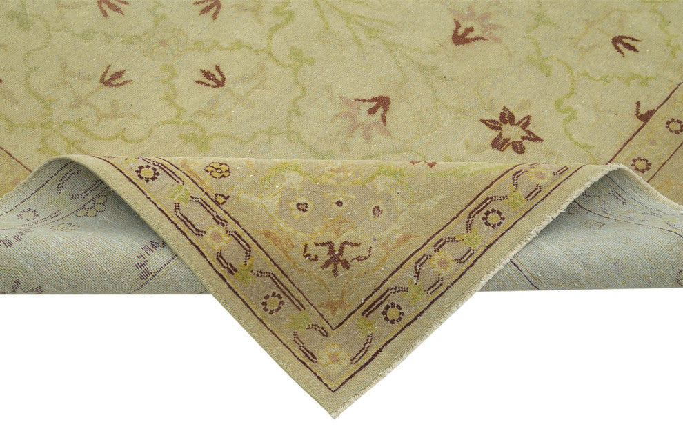 Rug N Carpet - Hand-Knotted Oriental 7' 8" x 10' 10" Unique Oushak Area Rug