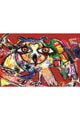 Multicolored Modern Abstract Artwork | Andrew Martin The Bird, Large