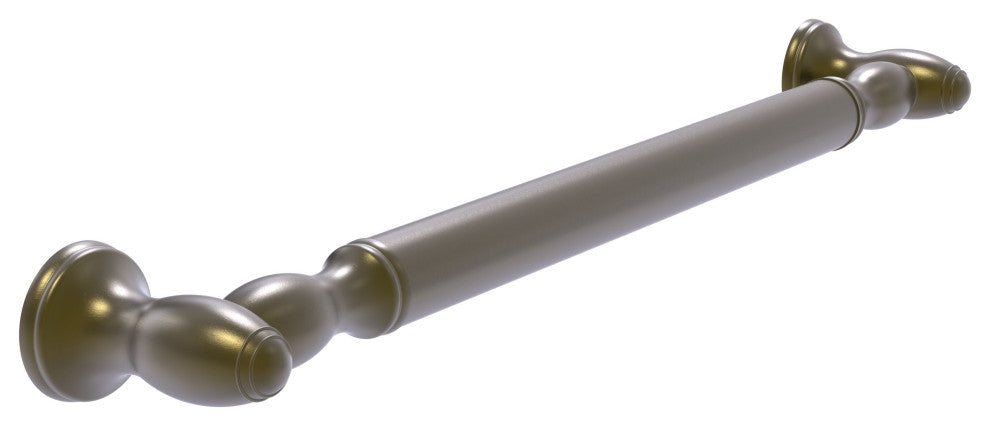 24" Grab Bar Smooth, Antique Brass