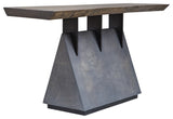 Uttermost Vessel Industrial Console table