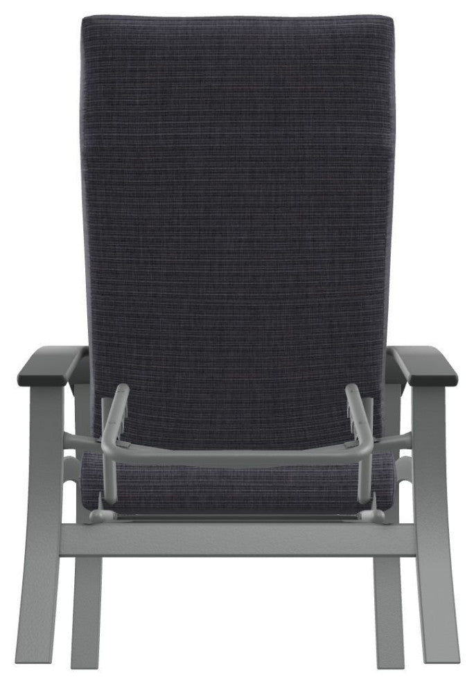Belle Isle Cushion Outdoor Adjustable Back Chair, Proven Ash/Graphite