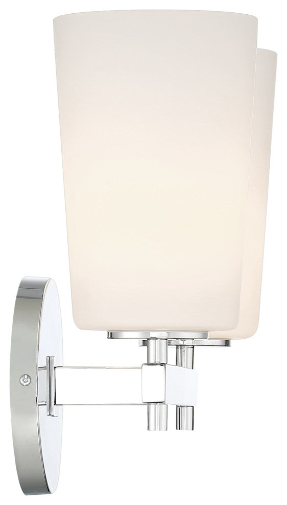 Colton 2 Light Polished Chrome Wall Mount