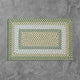 Colonial Mills Rug Montego Lily Pad Green Square