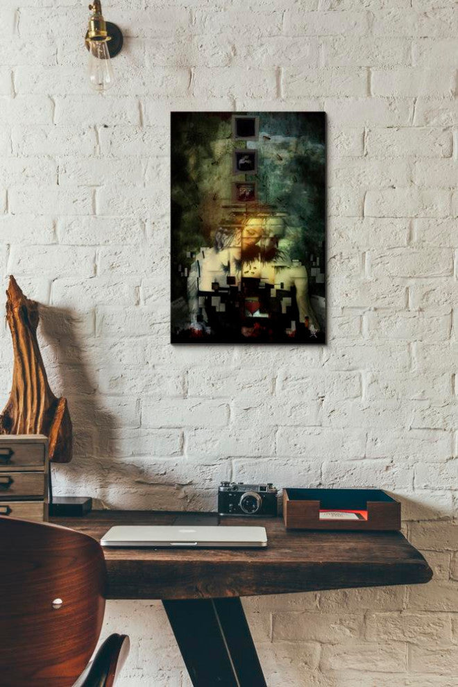 Cortesi Home "Divided" by Mario Sanchez Nevado, Giclee Canvas Wall Art, 12"x18"