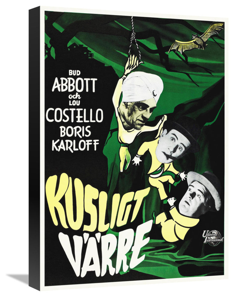 Abbott and Costello, Swedish, Meet The Killer, 15x22