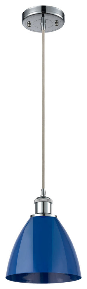 Innovations 516-1P-PC-MBD-75-BL-LED 1-Light Mini Pendant, Polished Chrome