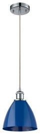 Innovations 516-1P-PC-MBD-75-BL-LED 1-Light Mini Pendant, Polished Chrome