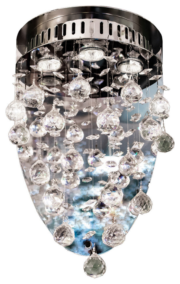 Artistry Lighting Galaxy Drop Crystal Chandelier, 12x18