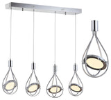 Orion Adjustable 1-Light Cluster Pendant, 29