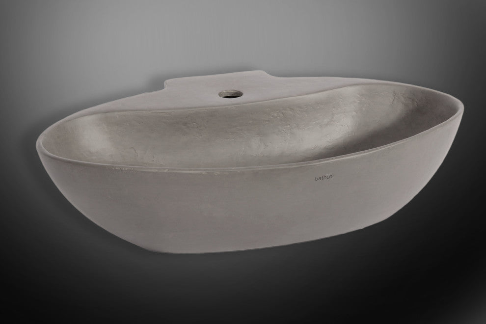 New Malaga Microcement Ceramic Dark Gray