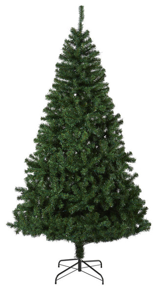 7.5' Northern Tip Pine Artificial Christmas Tree With 400 Clear LED Lights