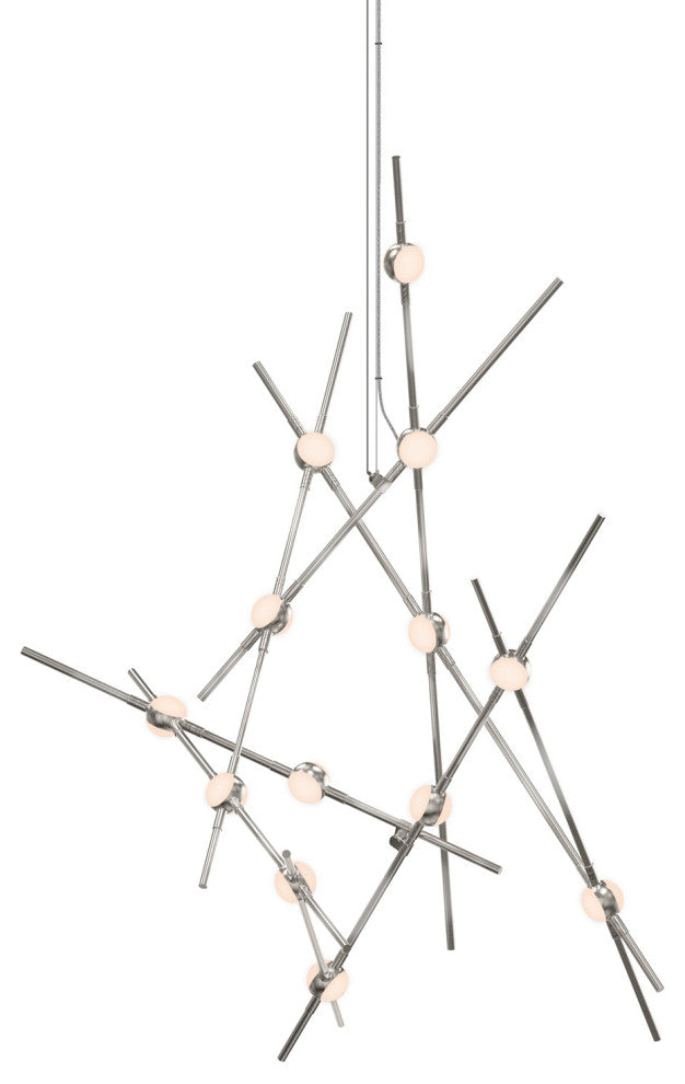 Sonneman 2151 Constellation Aquila Minor 25"W Integrated LED - Satin Nickel /