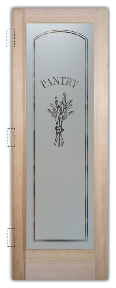Pantry Door - Bundled Wheat Petite - Douglas Fir (stain grade) - 24" x 80" -...