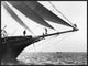 "Ship Crewmen Standing on the Bowsprit, 1923"  by Edwin Levick, 33x25"
