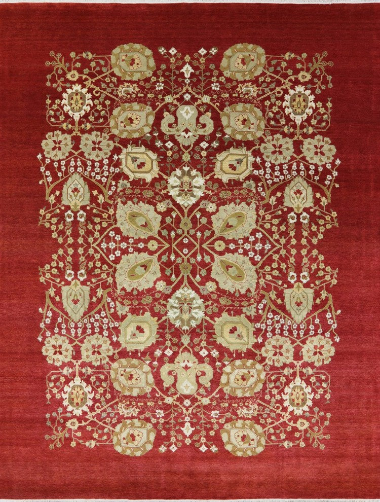 9'x12' Peshawar Collection Oriental Area Rug, P2524