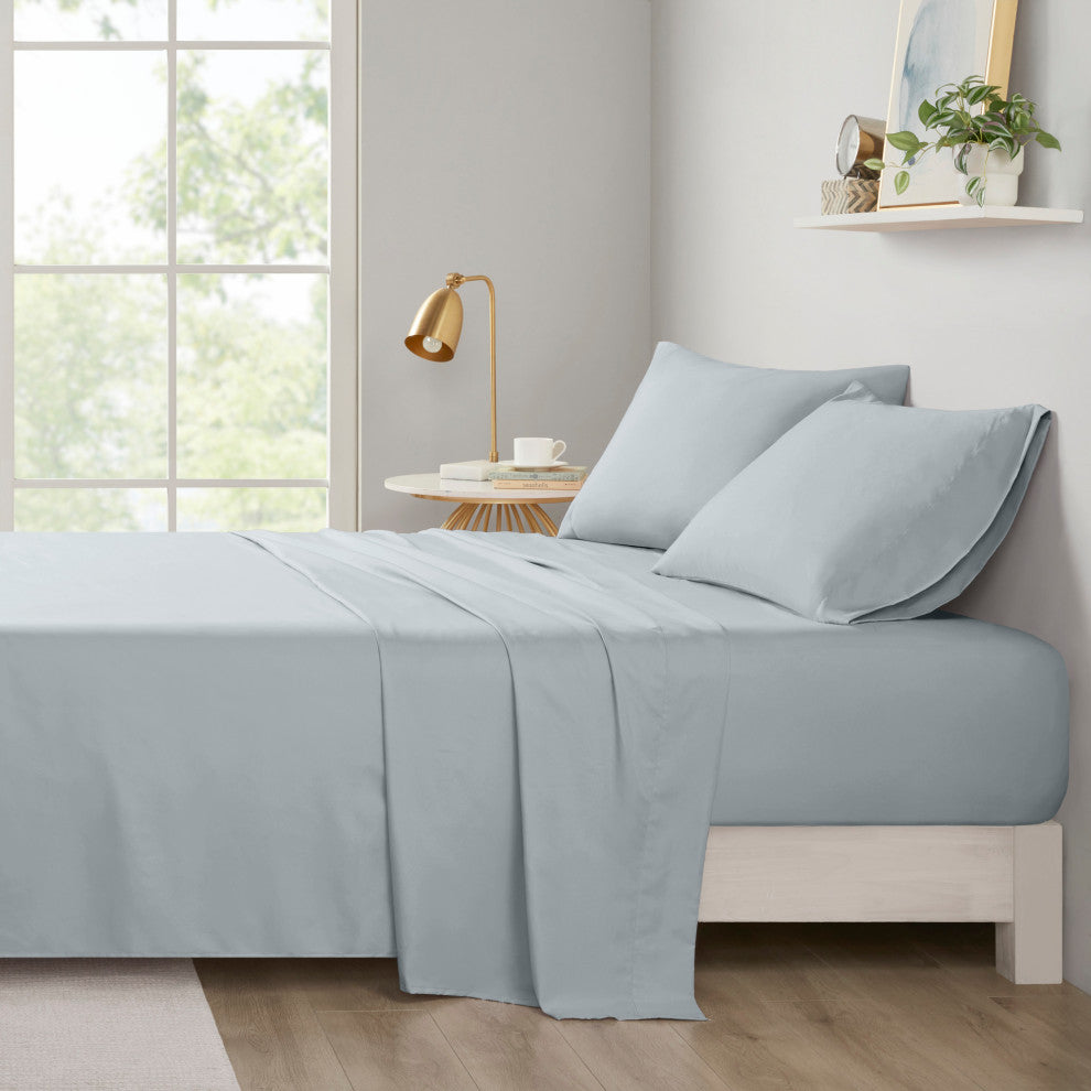 Intelligent Design Microfiber All Season Soft Touch Sheet Set, Grey