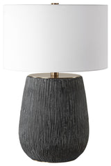 Uttermost Americana Aged Black Table Lamp