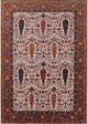 Ahgly Company Indoor Rectangle Mid-Century Modern Area Rugs, 7' x 9'