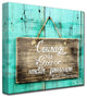 Ready2Hangart Courage Is Grace By Olivia Rose Canvas Art , 30" Hx30" W
