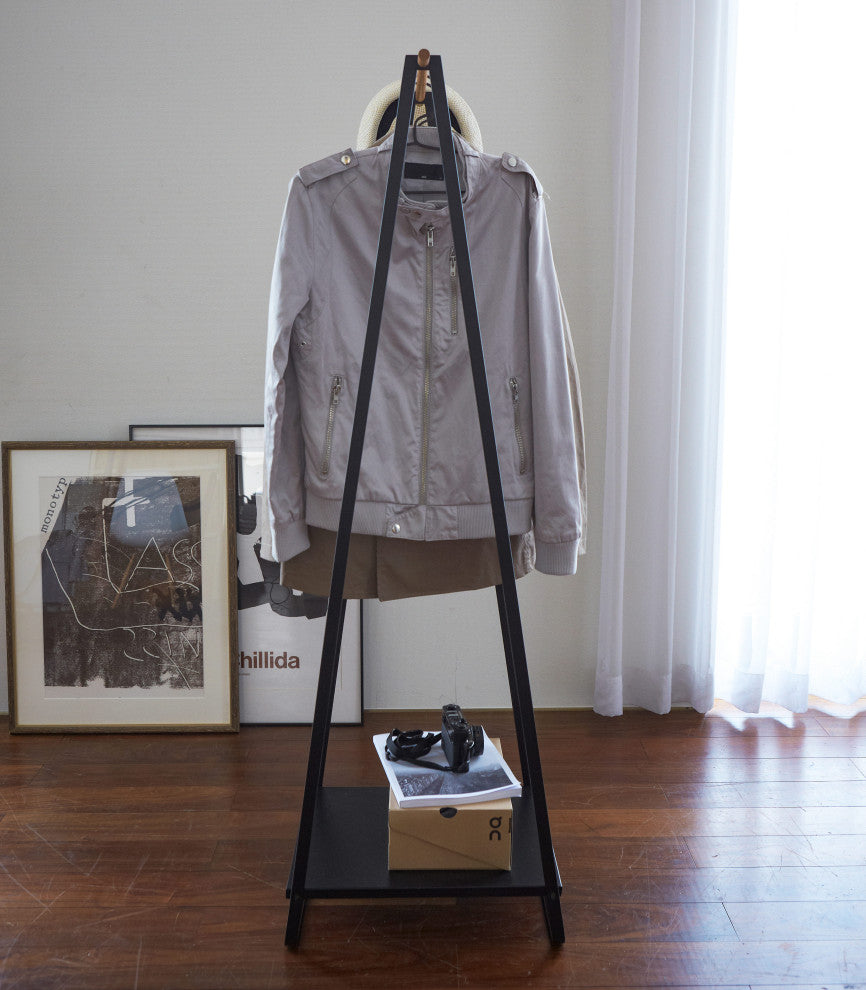 Tower Freestanding Hanger, Black