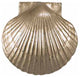 Sea Scallop Door Knocker, Nickel Silver, Standard Size