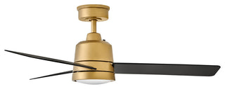 Hinkley Chet 48" Indoor/Outdoor Ceiling Fan, Heritage Brass
