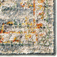 Orian Gemstone Persian Estate Distressed Multi Beige Area Rug 5'3" x 7'6"