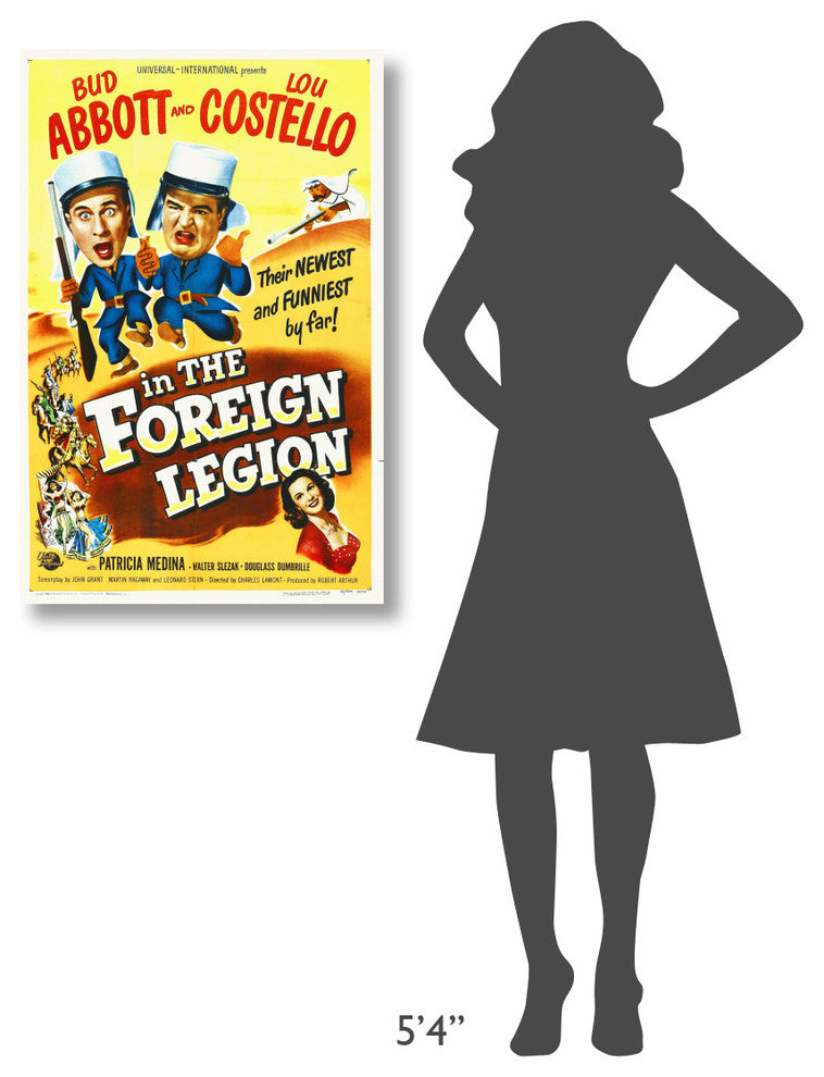 Abbott and Costello, The Foreign Legion, 01, 24x36