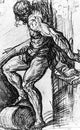 Titian Saint Sebastian at the Resurrection-Altar in Brescia Gallery Wrap Canvas