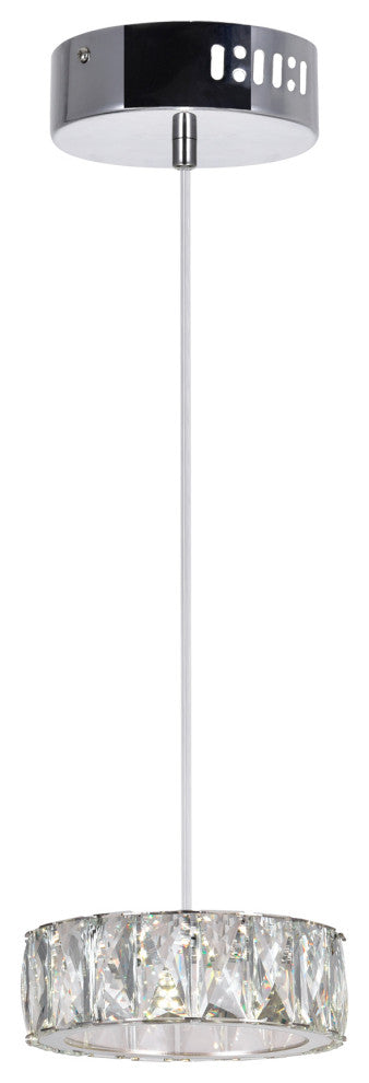 Milan LED Mini Pendant With Chrome Finish