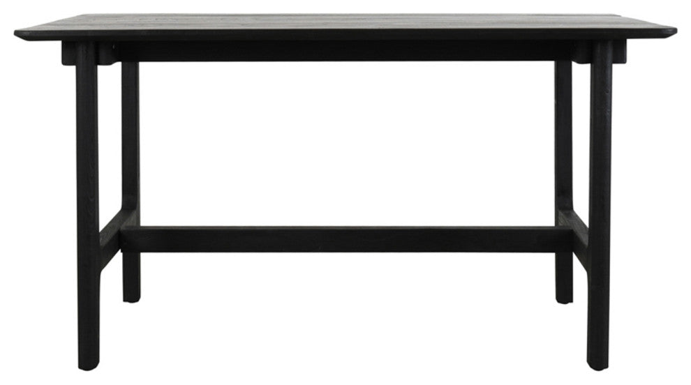 Outdoor Indoor Black Teak Counter Table