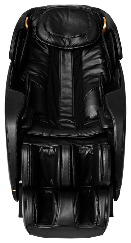 Jin 2.0 - Deluxe Heated SL Track Zero Wall Massage Chair, Black