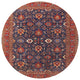 Ahgly Company Indoor Round Mid-Century Modern Area Rugs, 7' Round